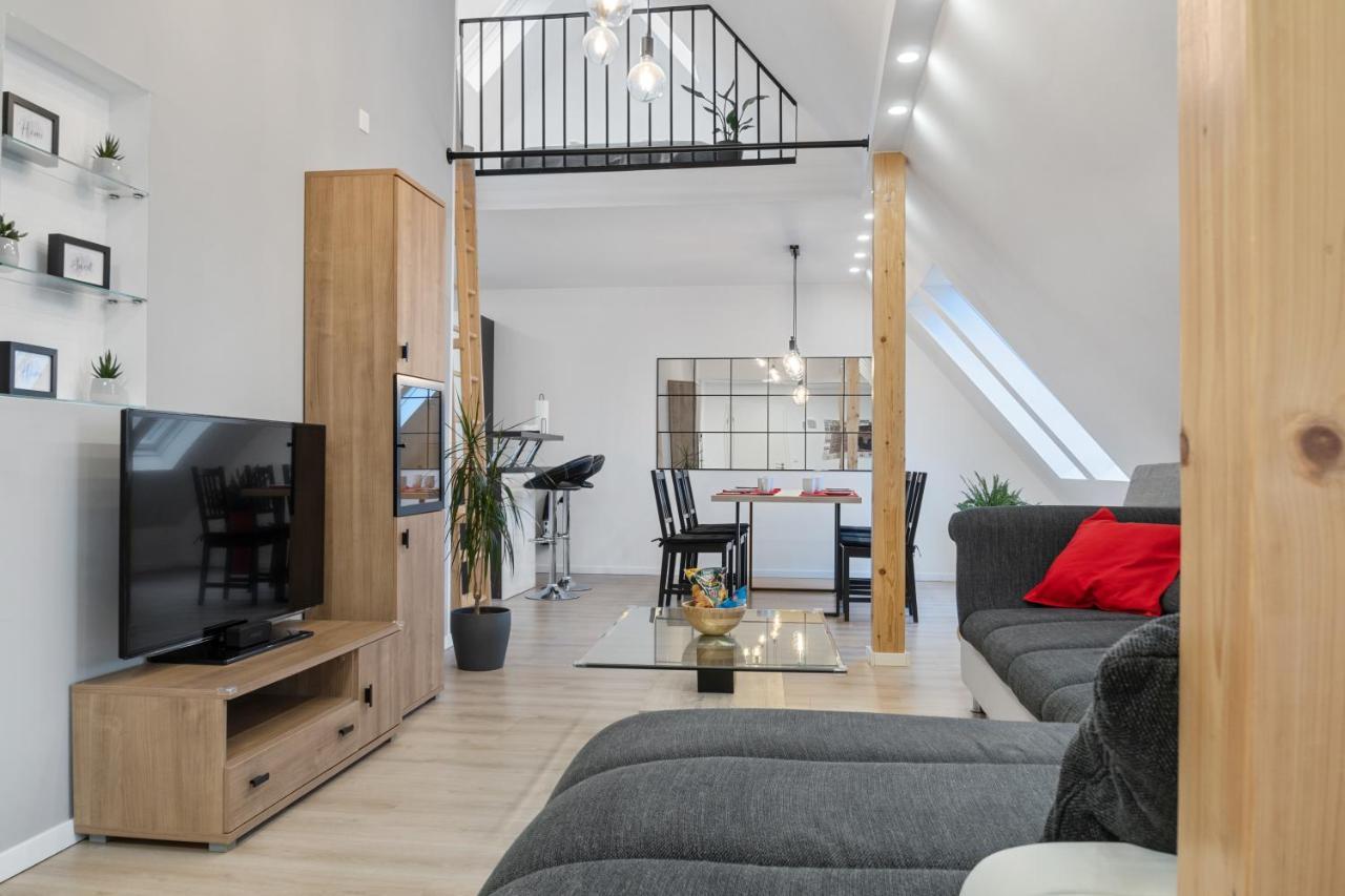 Modernes 3-Zimmer Loft Mit Balkon Hennesee 5 Min 埃斯洛黑 外观 照片